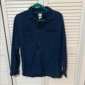 J. Crew Blue Button Down Shirt
